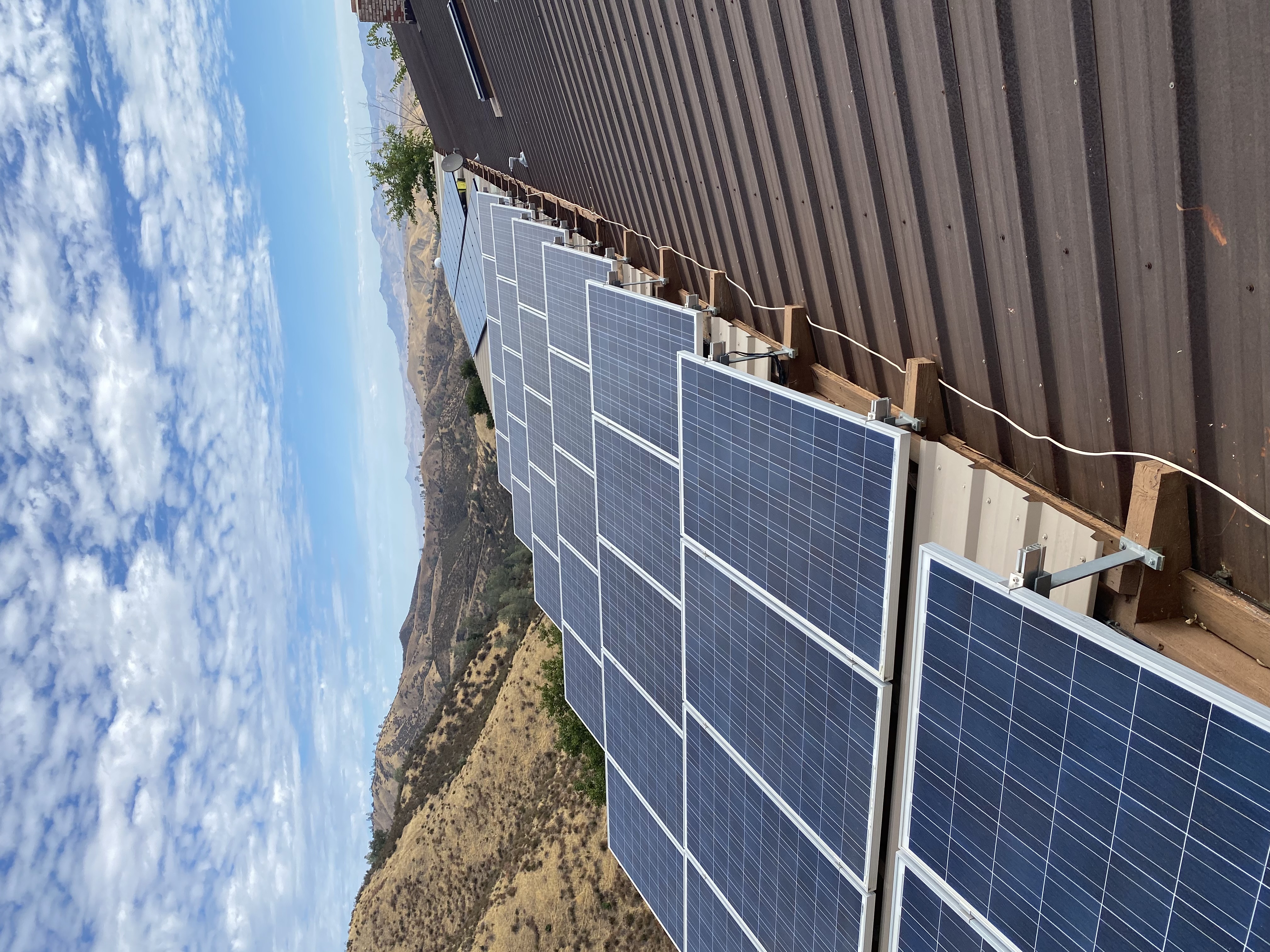 Ground-mount commercial solar array